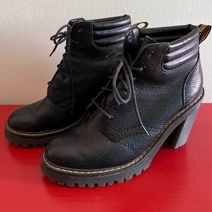 Dr Martens Persephone heeled booties sz 11